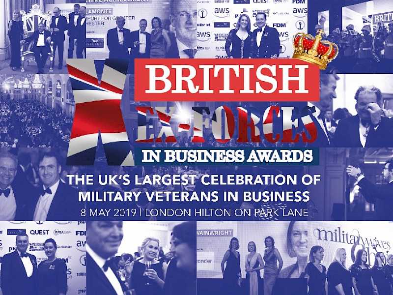 Preview image for blog post entitiled The British Ex-Forces In Business Awards
