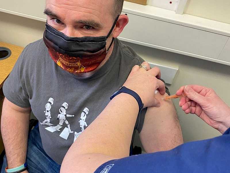 Preview image for blog post entitiled First Vaccination Done