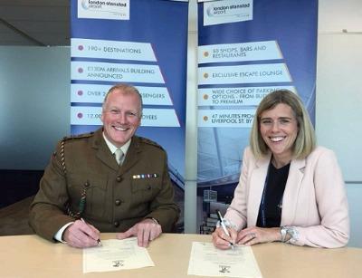 Image for Stansted Becomes First Airport to Sign Armed Forces Covenant